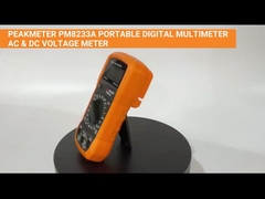 Misurazione della resistenza di tensione AC / DC con multimetro digitale portatile RMS