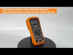 Multifunzione Digital Volt Ohm Meter, Multi Meter Manuale Digital Range