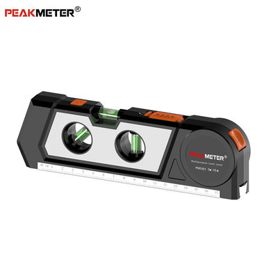4 in 1 Laser Level Meter Multipurpose Cross Line Laser Horizontal Bubble And Level Ruler