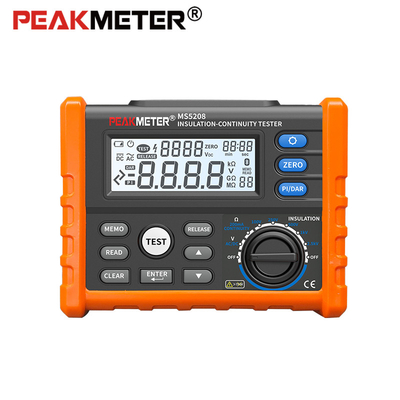 SafeGuard Tester Advanced High Voltage Insulation Continuity Tester con scarica automatica e doppio display