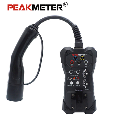 PM701 Serie EVSE Adapter Advanced Charging Station Tester con Pre-test PE e IP54 per tutte le stazioni di ricarica