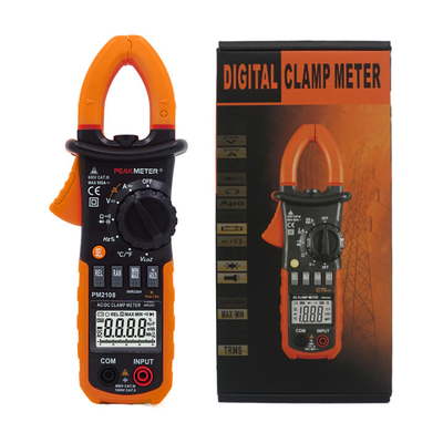 AC/DC Digital CLamp Meter Con Ammeter, Voltmeter, doppia muffa, Diode Test, Misurazione Ohmmeter
