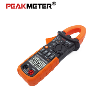 AC/DC Digital CLamp Meter Con Ammeter, Voltmeter, doppia muffa, retroilluminazione, misurazione Ohmmeter