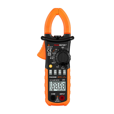 AC Digital CLamp Meter Con Ammeter, Voltmeter, Ohmmeter E Misurazione di Corrente della Backlight