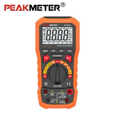 Auto range fotovoltaico 1700V Multimetro digitale misurazione relativa MAX/MIN/PEAK Multimetro
