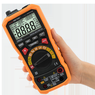 Resistenza massima 200MΩ 10 MHz Multimetro digitale con misurazione di diodo a 2 volt
