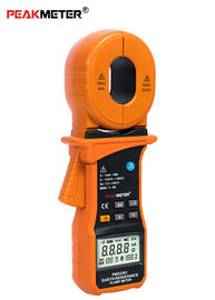 Metro al suolo digitale arancio di gamma automatico del morsetto di resistenza di energia elettrica di 40A RMS