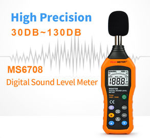 Le caratteristiche di C e di A hanno polarizzato la gamma capacitiva 30-130dB di misura del fonometro di Digital del microfono