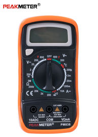 Rilevazione corrente di temperatura di resistenza di CC della gamma di Digital di tensione tenuta in mano manuale del multimetro
