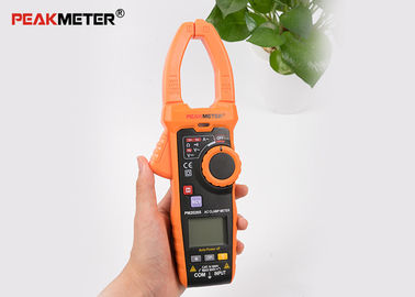 Sovraccarichi la gamma di misura del multimetro 600V max del tester del morsetto di Digital della protezione