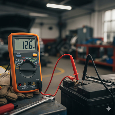 Multimetro digitale portatile con classificazione di sicurezza EN61326, dotato di funzione test diodi e alimentazione a batteria DC9V 6F22