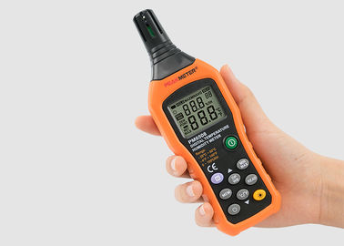 Indicazioni basse della batteria dell'igrometro del termometro di Digital di misura del tempo