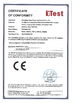 Porcellana Guilin Huayi Peakmeter Technology Co., Ltd. Certificazioni